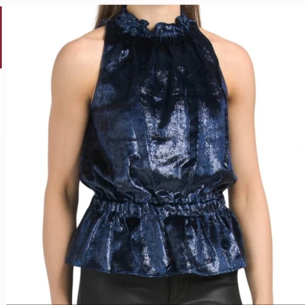 Ramy Brook “Lonny” Sleeveless Velvet Top NWT